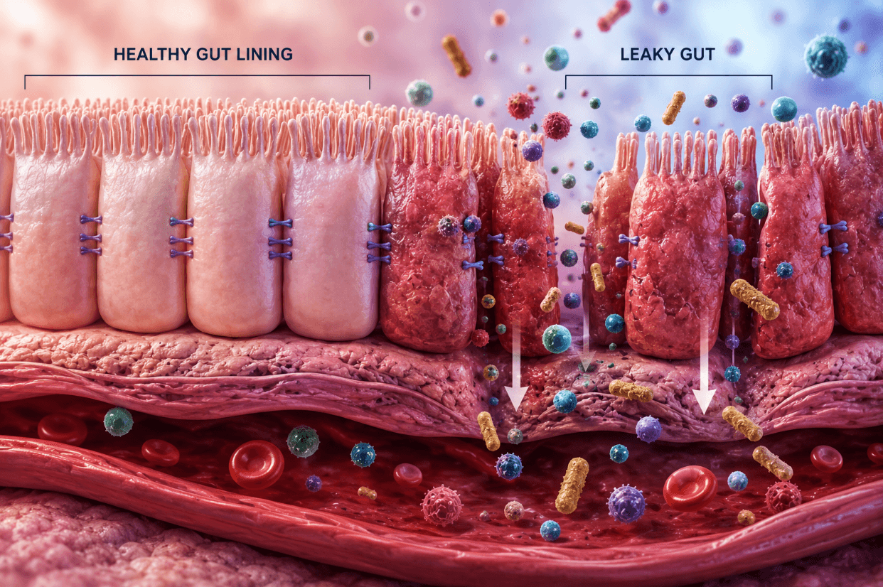 Leaky Gut Signs, Causes, and Functional Fixes