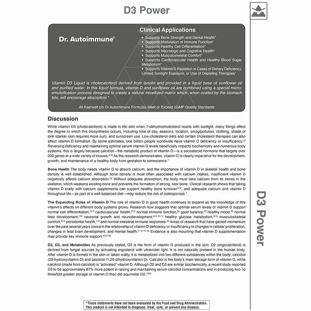 D3 Power 2 oz