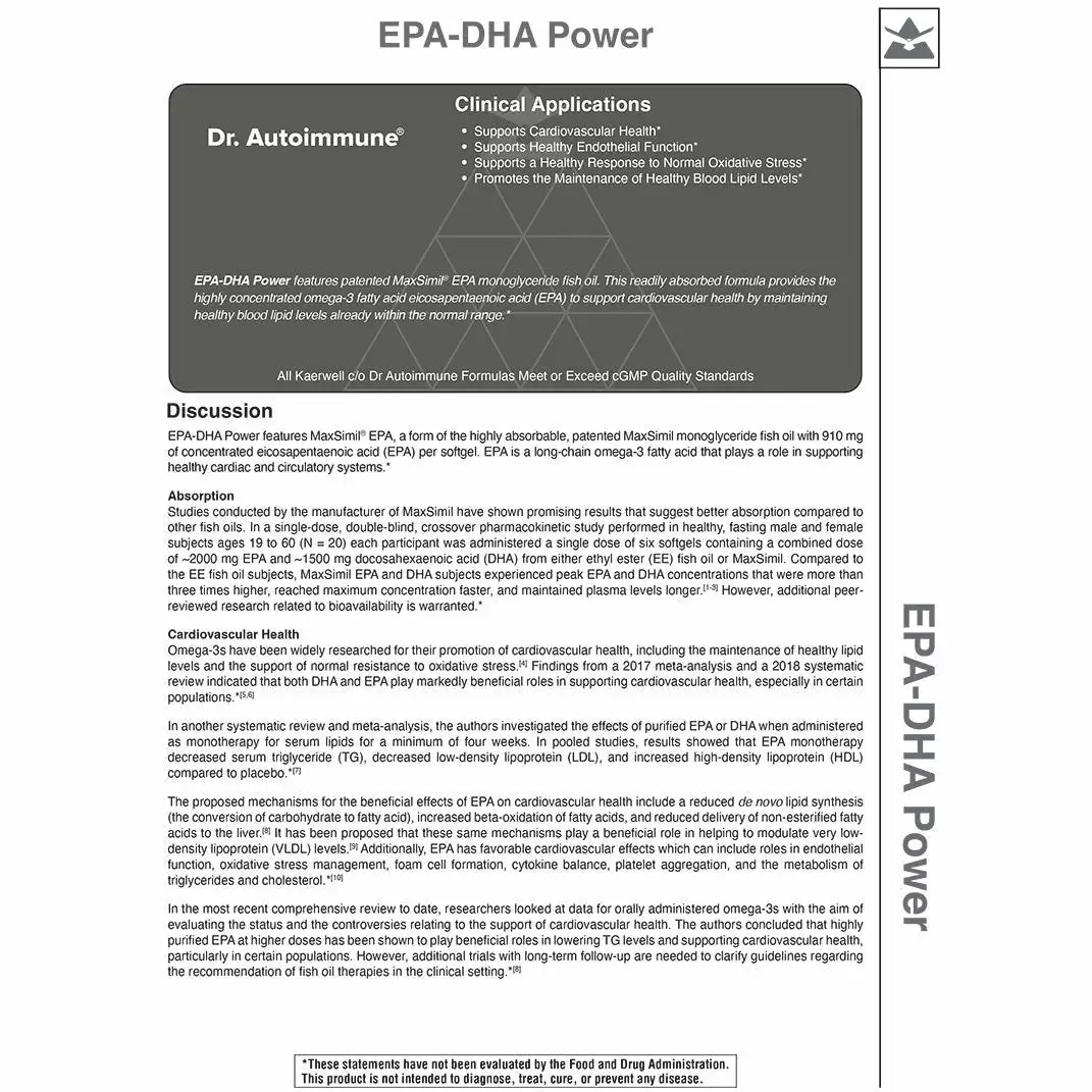 EPA/DHA Power 200mg EC 120c